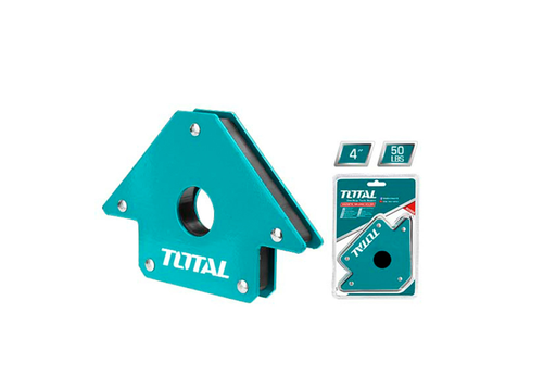 [14816] SUJETADOR MAGNETICO 4" 50LBS 3 POSICIONES PARA SOLDAR TOTAL (TAMWH50042)