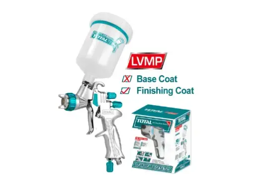 [14828] AEROGRAFO 600CC INDUSTRIAL VASO PLASTICO ALTA PRESION TOTAL (TAT10605)