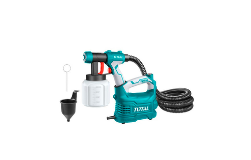 [14829] COMPRESOR MINI + PISTOLA INDUSTRIAL VASO PLASTICO 800ML 500W TOTAL (UTT5006)