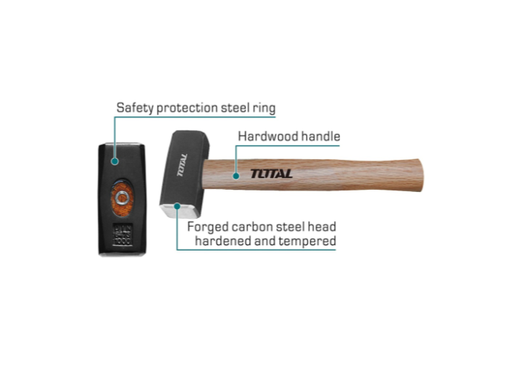 [15330] PORRA 2 LB HIERRO MANGO MADERA SUPER SELECT TOTAL (THTW721000)