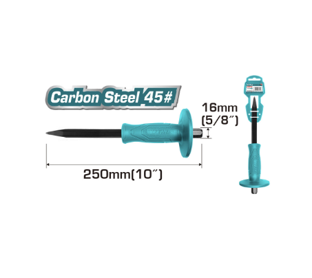 [15440] CINCEL PUNTA 5/8 X 10 CON PROTECTOR TOTAL (THT4221026)