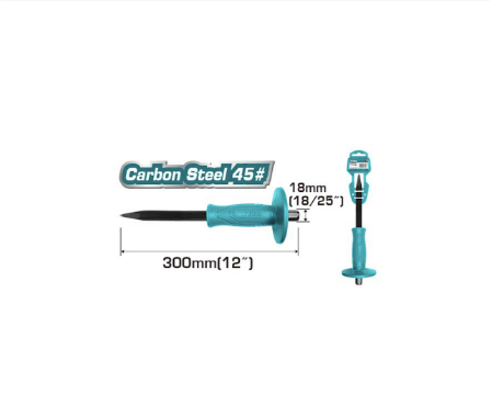 [15517] CINCEL PUNTA 5/8 X 12 CON PROTECTOR TOTAL (THT4221226)
