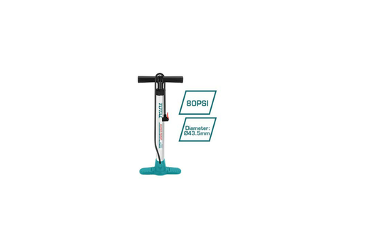 [15552] INFLADOR DE MANO 80 PSI CON SOPORTE TOTAL (TMPP4501)