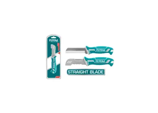 [15665] CUCHILLO PELACABLE 200 MM RECTO ACERO INOXIDABLE TOTAL (THT51881)