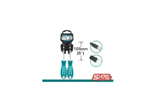 [15668] DESTORNILLADOR PALA Y ESTRIA JUEGO X 2 PZS SUPER SELECT TOTAL (THT250201)