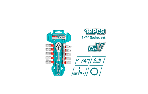 [15677] RACHE CON COPAS 1/4 X 12 PZS INDUSTRIAL TOTAL (THT14114126)