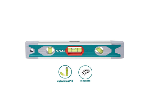 [16317] NIVEL TORPEDO BORDE ALUMINIO 225MM SUPER SELECT TOTAL (TMT2235)