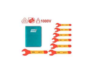 [16549] JUEGO LLAVE MIXTA AISLADO X 7PCS INDUSTRIAL TOTAL  (THKISPA0701)