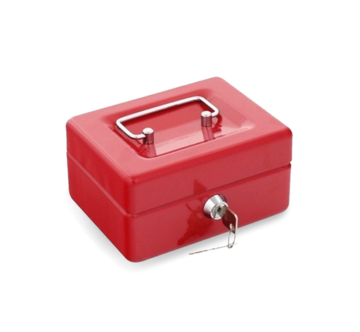 [2223] CAJA MENOR METAL TRADICIONAL MEDIANA 250X180X90MM (HT20262)(KCB-607)