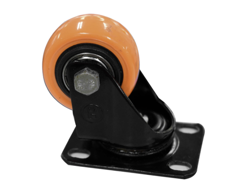 [7439] RODACHINES 1 1/2 PLANO NARANJA PESA GIRATORIO 40MM (INDIVIDUAL) (HT40190)
