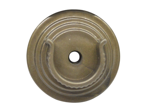 [8749] ACCESORIO CORTINERO PLAFON CAFE EN U (ABIERTO) 3/4 (170402)