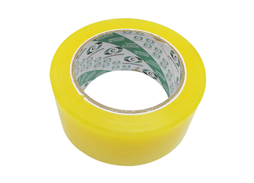 [7031] CINTA ANCHA DE POLIETILENO PARA INVERNADEROS AMARILLA 2PUL X50MTRS(PE-011)