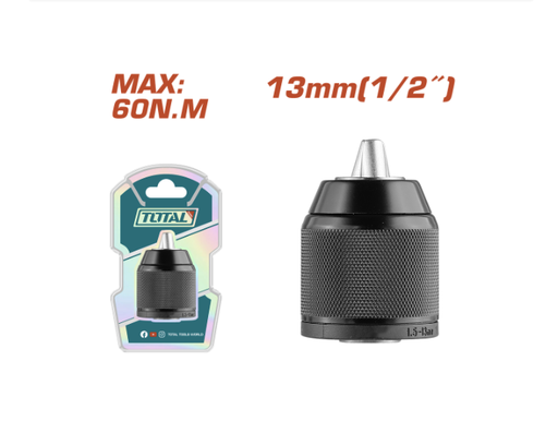 [20946] MANDRIL TALADRO 1/2" (13MM) SUPER TOTAL (TAC4513201)