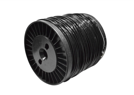 [3167] NYLON GUADANA NEGRO / ROJO REDONDO 2.8MM X 200 MTS 