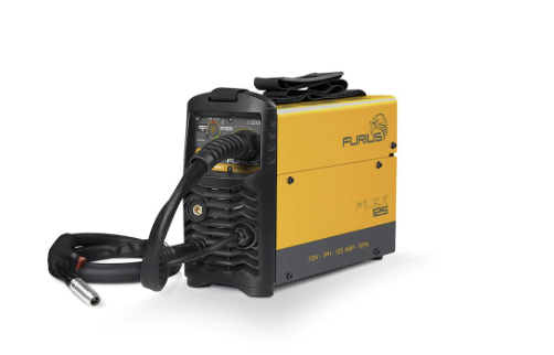 [16142] SOLDADOR INVERSOR FURIUS MULTIPROCESO 110V 130AMP FLEX125 (MIG/MAG-TIG-MMA)(FW125)