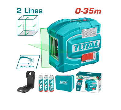 [21080] NIVEL LASER 0-35M LUZ VERDE INDUSTRIAL SUPER TOTAL (TLL156601)