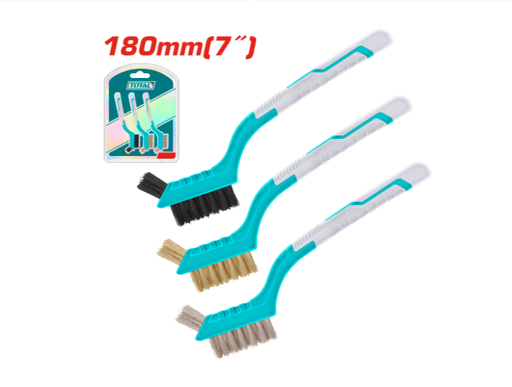 [21059] SET DE CEPILLO DE ALAMBRE 7" X 3 PCS SUPER TOTAL (TAC38033)