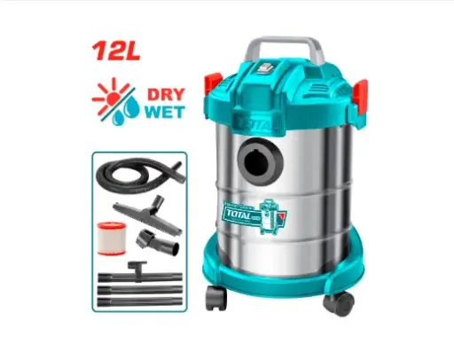 [20407] ASPIRADORA Y SOPLADORA PARA HUMEDO Y SECO 12L 800W INCLUYE ACCESOSIROS SUPER TOTAL (UTVC14122)