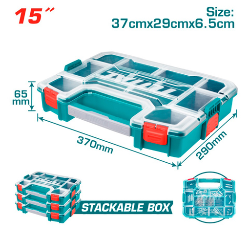 [20570] CAJA ORGANIZADORA 15" SUPER TOTAL (TPBX1151)