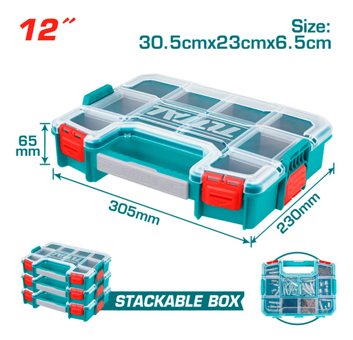 [20569] CAJA ORGANIZADORA 12" SUPER TOTAL (TPBX1121)