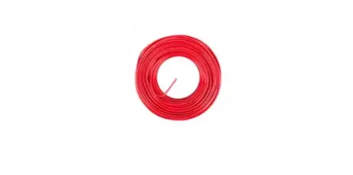 [46E] ALAMBRE RIGIDO DE CALIDAD 14 ROJO
