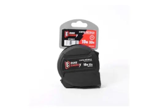 [19632] METRO 10 MTS HOJA 25MM NEGRO DUKE ENERGY (HT2027)