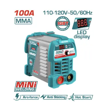 [21583] SOLDADOR INVERSOR DIGITAL 100A (MMA) 110-220V SUPER TOTAL (UTW210049)