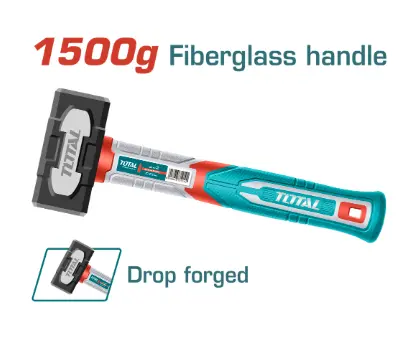 [20590] PORRA 3LB HIERRO MANGO FIBRA VIDRIO SUPER TOTAL (THSTH61500)