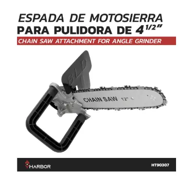 [12739] BASE CADENA DE MOTOSIERRA PARA PULIDORA VHARBOR (HT90307)