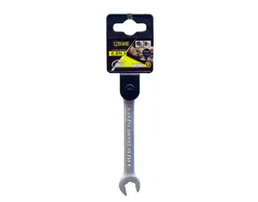 [13254] LLAVE MIXTA 2 EN 1 9MM - 11/32 CR/V UDUKE (HTY0064)