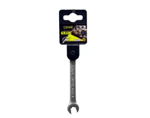 [13253] LLAVE MIXTA 2 EN 1 8MM - 5/16 CR/V UDUKE (HTY0063)