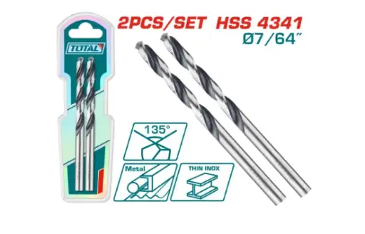 [21530] BROCA LAMINA 7/64" JUEGO X 2PZS INDUSTRIAL SUPER TOTAL (TAC1206474)