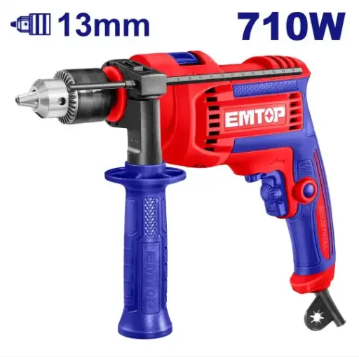 [ULMDL0716] EMTOP TALADRO 1/2 PERCUTOR 710W/120V VELOCIDAD VARIABLE SUPER EMTOP