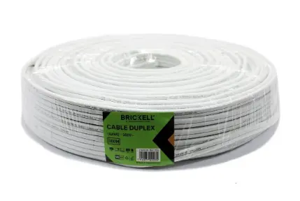 [21931] CABLE DUPLEX 2 X 10 (BK-1026) (RETIE)